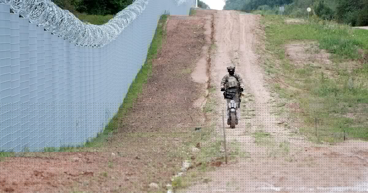 Latvia discovers secret migrant tunnel at Belarus frontier