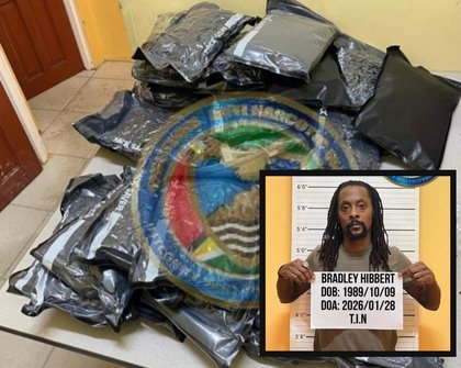Brooklyn security officer busted with over 34lbs of ganja at CJIA