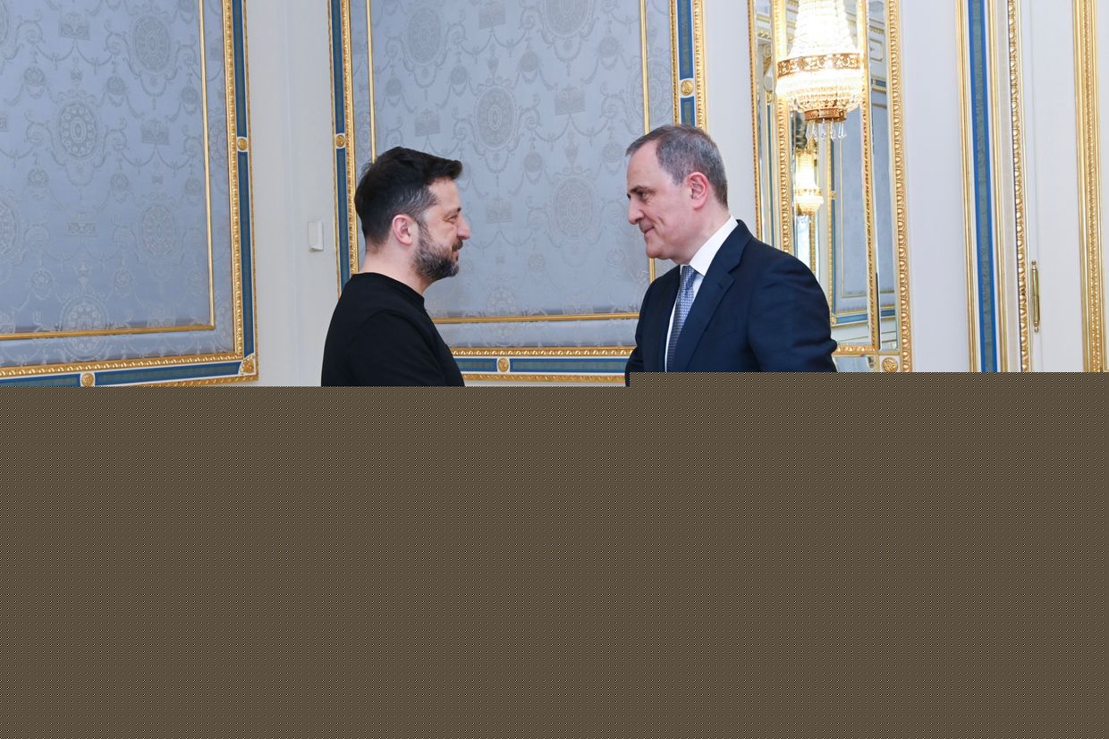 Azerbaijani Foreign Minister Bayramov arrives in Kyiv in first-ever official visit