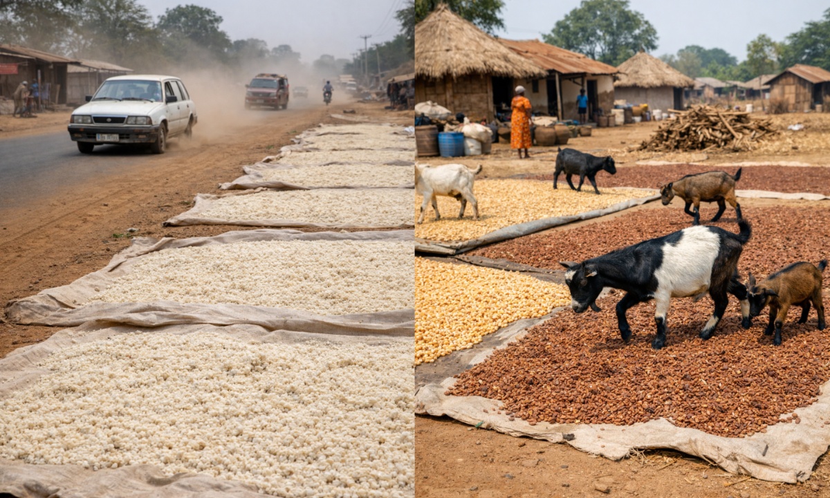 Dust on meal tables: Experts reveal hidden dangers of Nigeria’s roadside drying culture