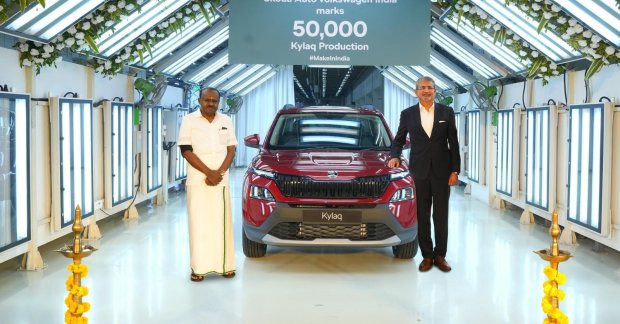 Skoda Kylaq Production Crosses 50,000 Units in India