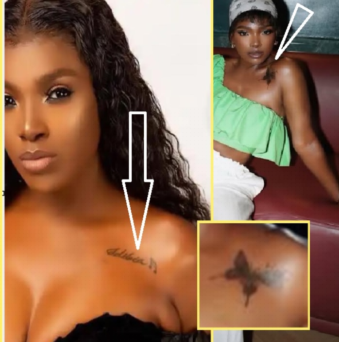 Annie Macaulay replaces ‘Idibia’ tattoo with a butterfly