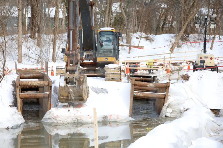 Potomac Interceptor collapse leads to raw sewage spill
