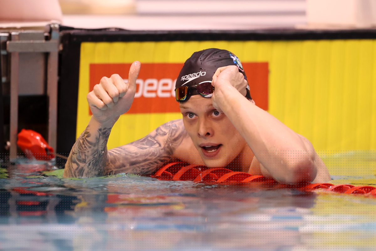 SWIMMING - Droitwich's Matt Richards wins individual 100m freestyle silver for Wales at 2026 Commonwealth Games