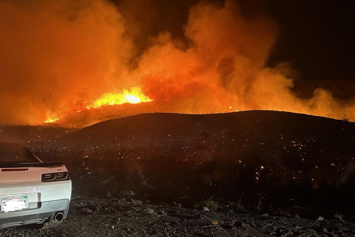 Overnight Vehicle Fire Sparked Brush Fire and Closed SR-17