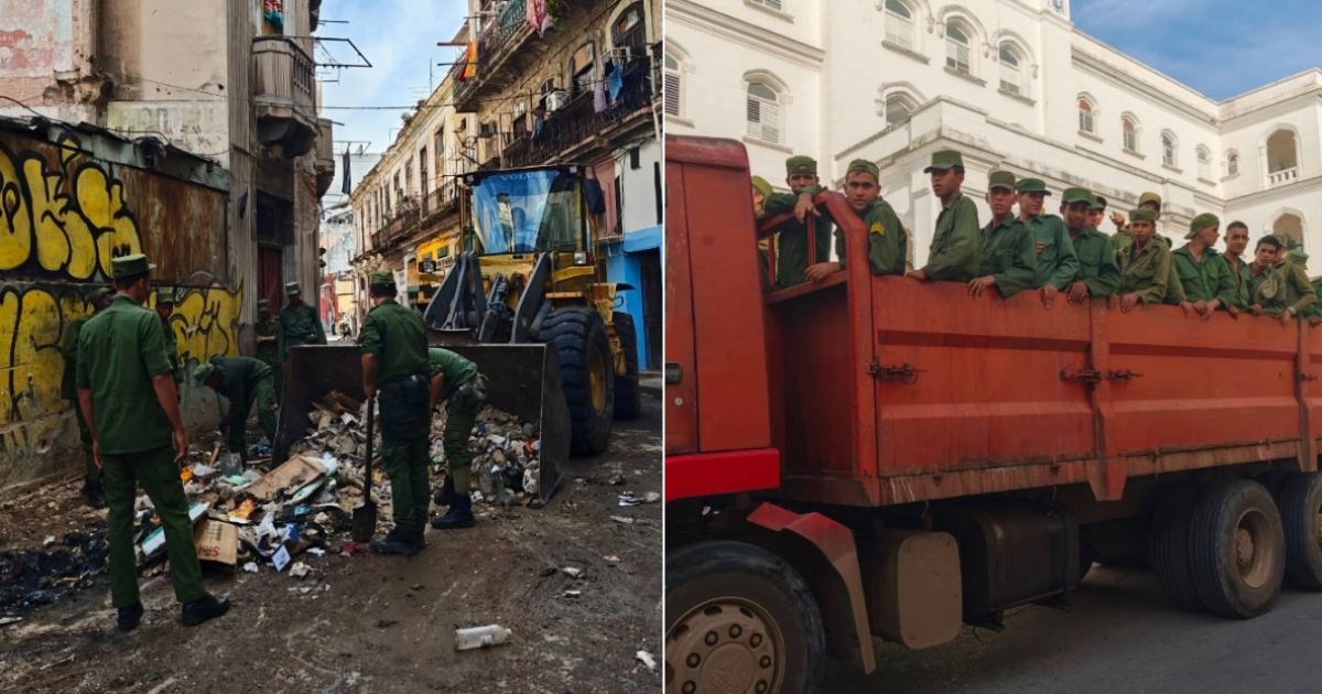 Military Recruits Called to Tackle Havana's Mounting Trash Crisis