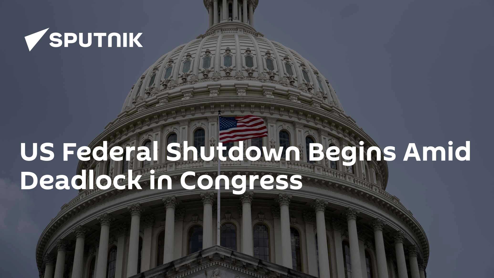 US Federal Shutdown Begins Amid Deadlock in Congress