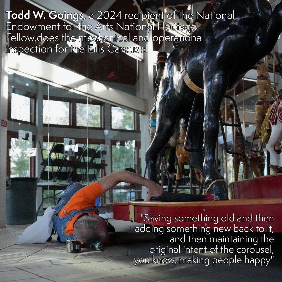 Taking an Inside Look into an Inspection and Deep-cleaning of the Ellis Carousel