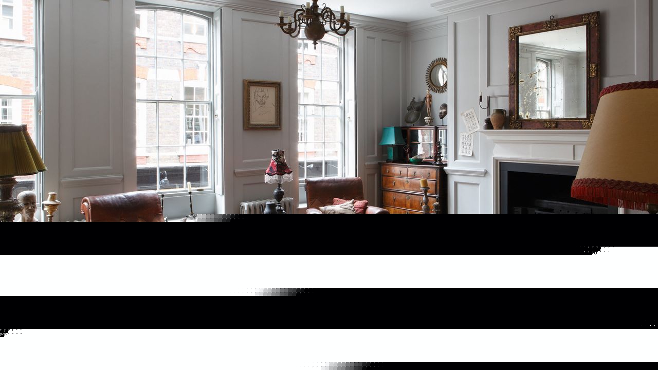 A beautifully restored house in Spitalfields that narrowly avoided demolition in the Nineties
