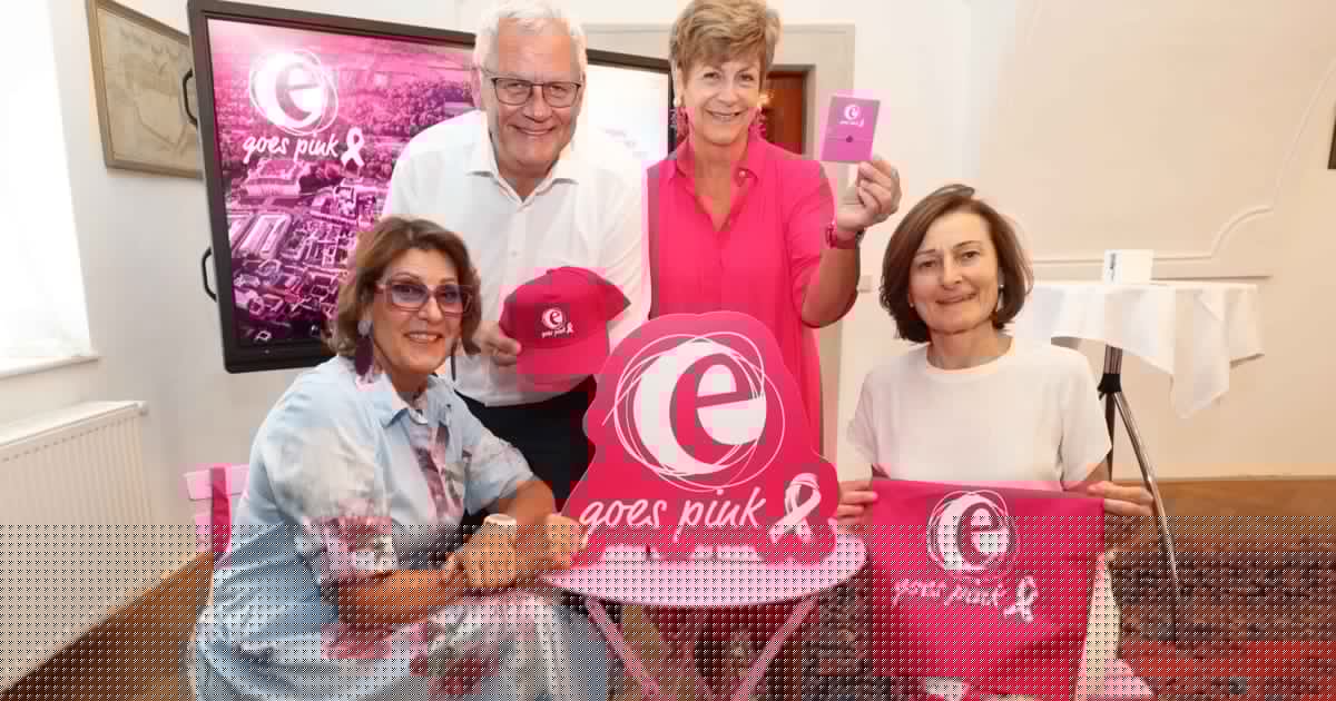 Brustkrebs-Vorsorge - Eisenstadt erstrahlt im Oktober ganz in Pink