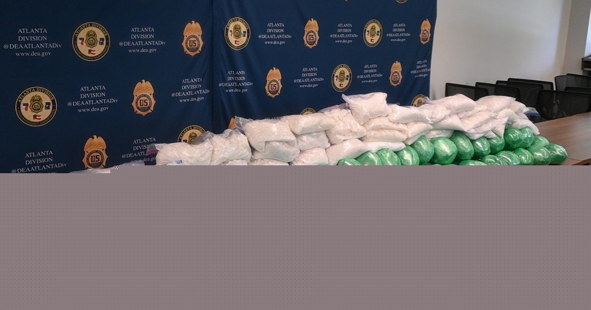 Nearly 500 pounds of meth seized in metro Atlanta bust
