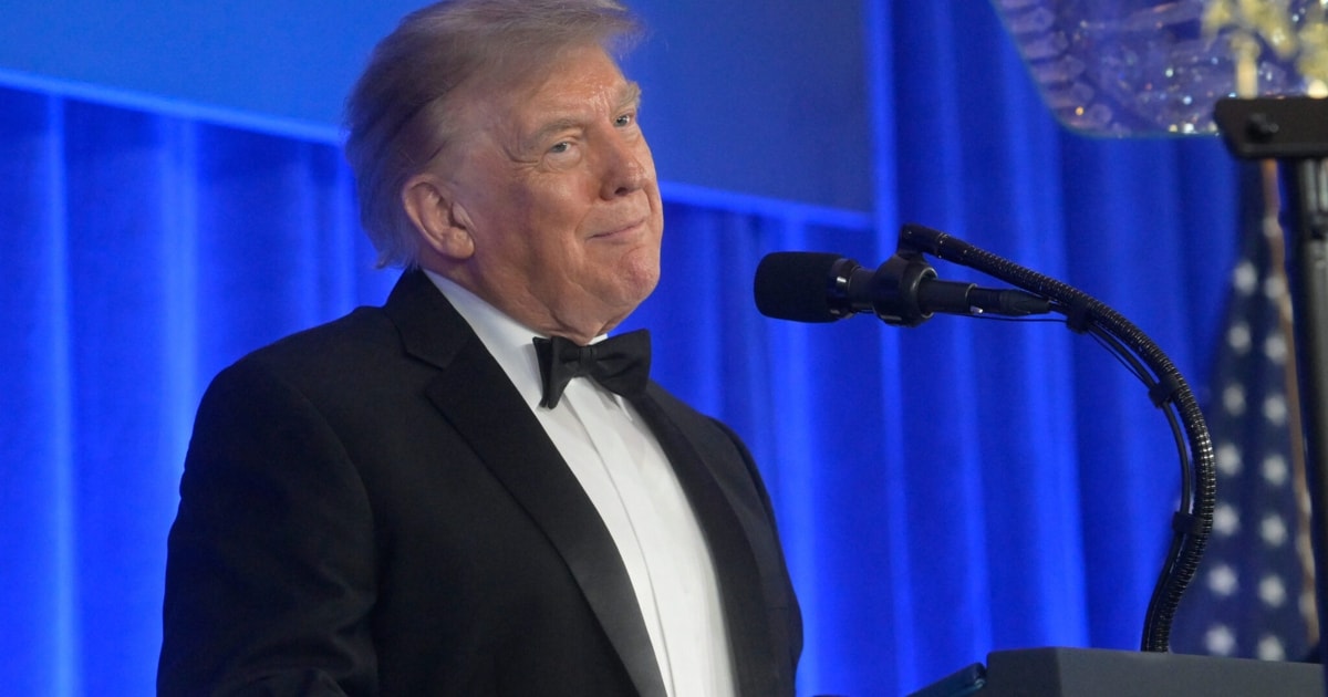 Bei Gala-Dinner - Trump zu Medien: „Bin ich weg, seid ihr pleite“