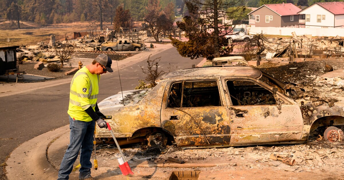 Authorities arrest an arson suspect in connection with wildfires in Spokane