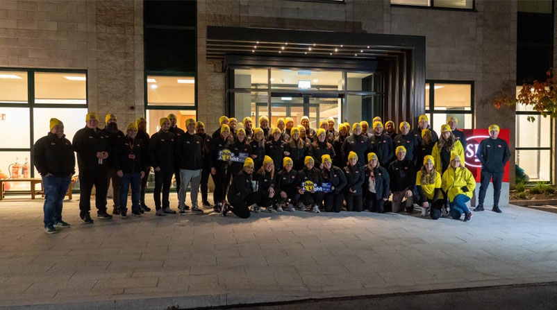 Sisk staff sleep out aims to raise €200,000 for Focus Ireland