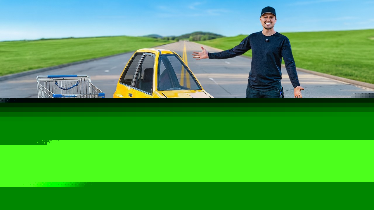 Man Transforms a Yellow 1988 Ford Festiva Into the Thinnest Street-Legal Car