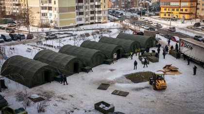 Kyjiw: Vitali Klitschko spricht von mehr als 450 Wohnblöcken ohne Heizung
