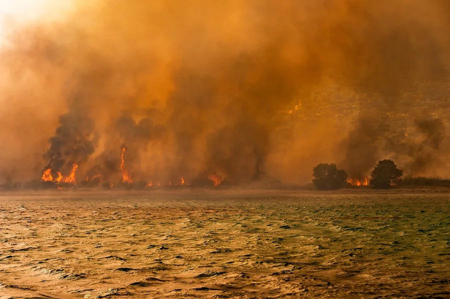 Greece Orders Evacuations As Major Wildfires Approach Athens