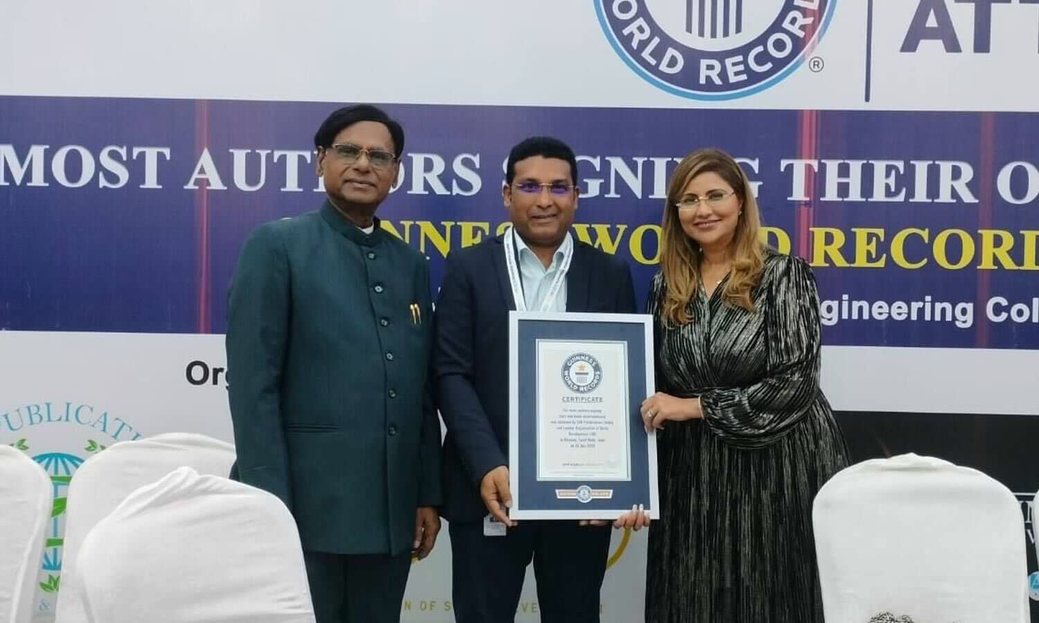 Associate Professor becomes part of Guinness World Record achievement