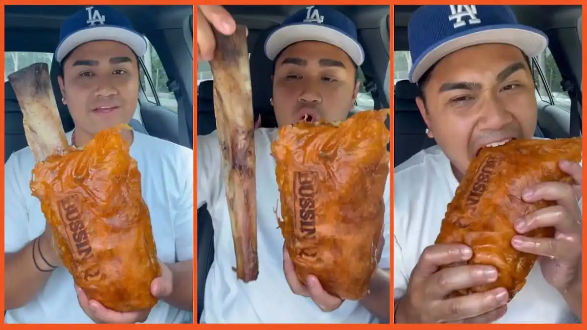 Man tries Texas’s massive $65 ‘Dinoritto’. Then he finds an entire bone-in beef rib inside the burrito: ‘Ridiculous’