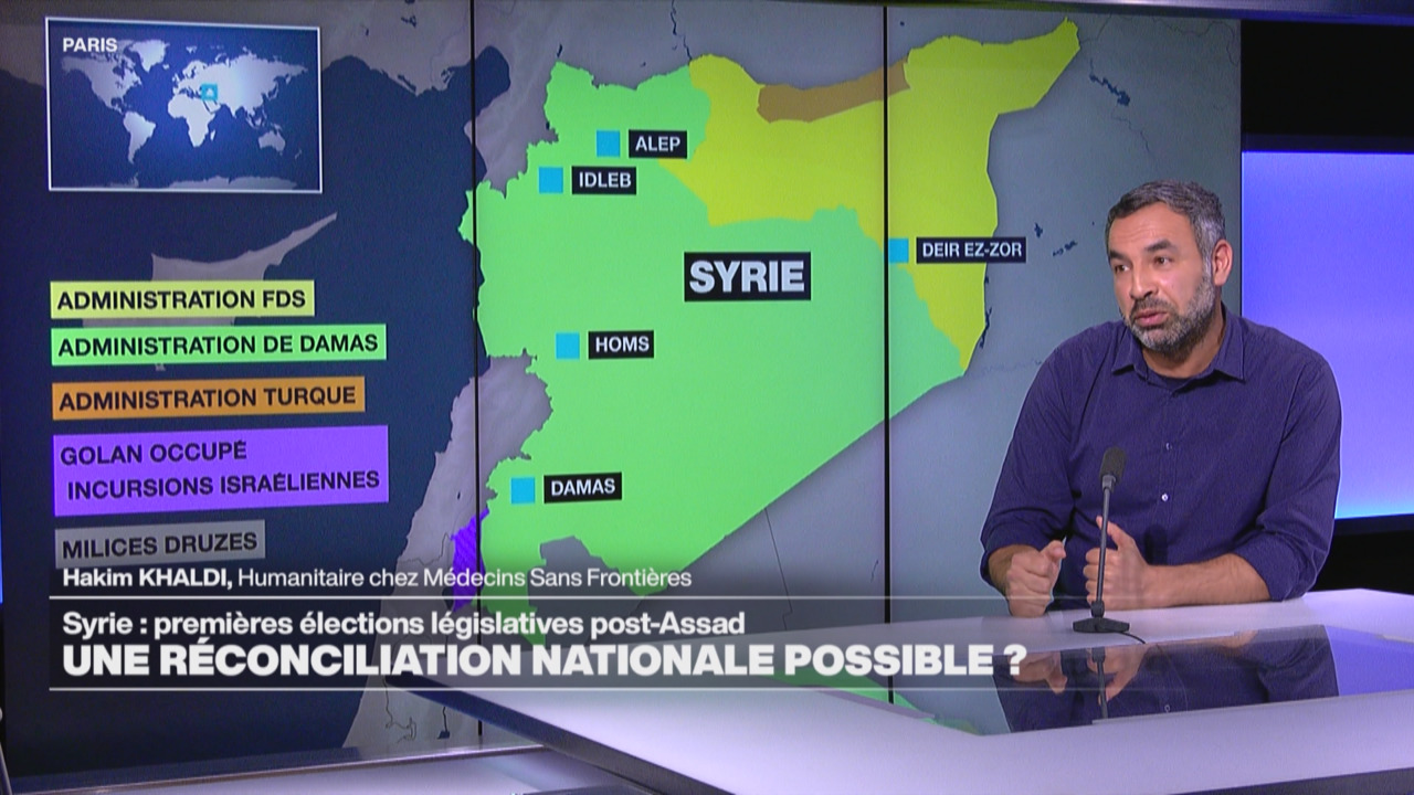 Hakim Khaldi : "La première urgence, c'est de réunifier le pays"