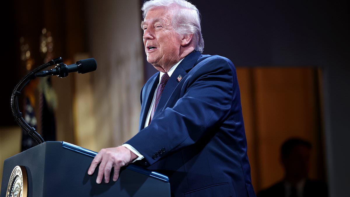 'America is back' says Trump as S&P hits 7,000 for first time after more than a week of turmoil on financial markets