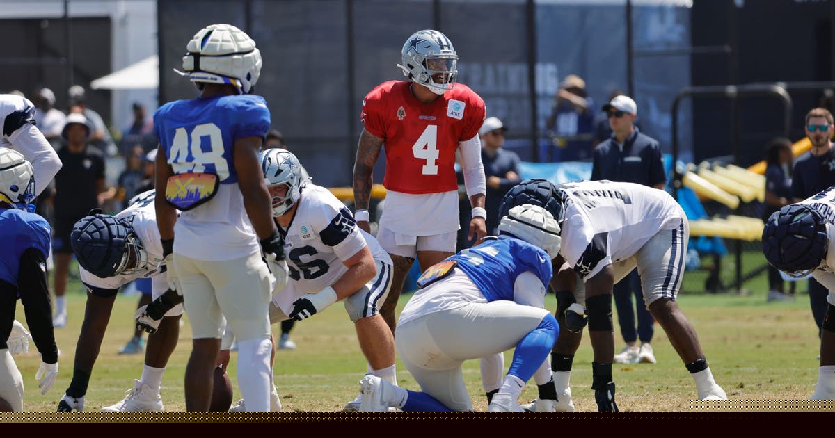 Dallas Cowboys Training Camp: Defense shows up in joint practice vs. Rams