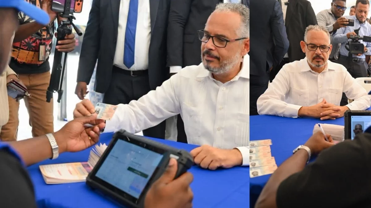 iciHaïti - Inscription électoral : Le P.M. donne l'exemple