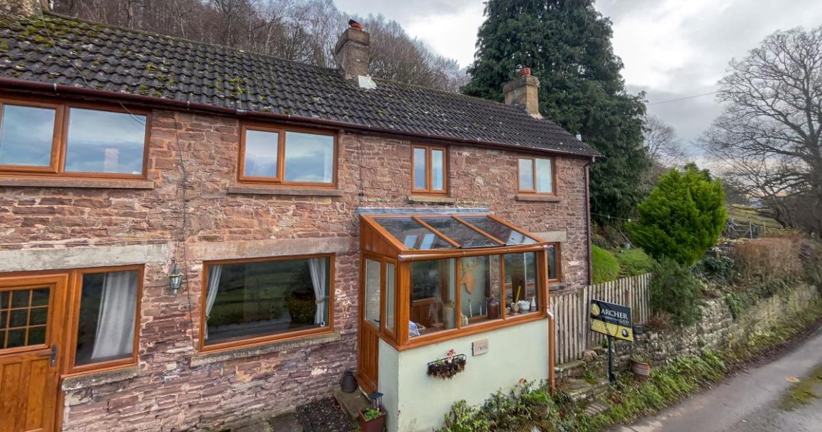 Trio of nineteenth century cottages now converted into 'spacious' semi-detached