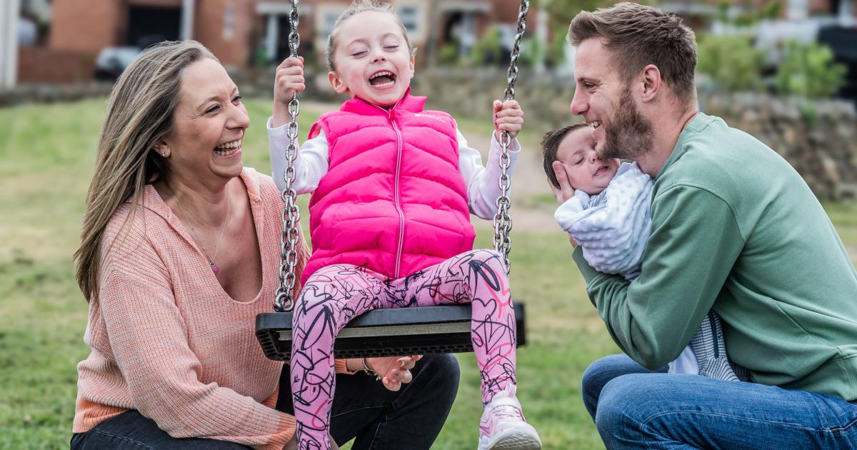 Family finds its forever home after fourth move at same Devon development