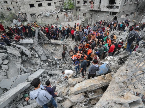 غزہ میں عمارت کے ملبے تلے 19 فلسطینیوں کی لاشیں نکال لی گئیں