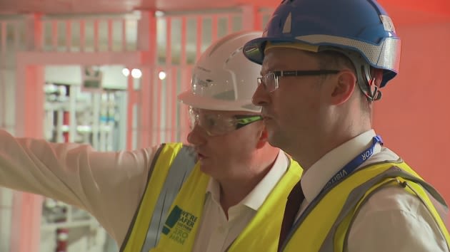 Justice Secretary tours site of new prison