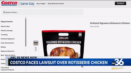 Costco rotisserie chicken faces potential class action lawsuit over labeling