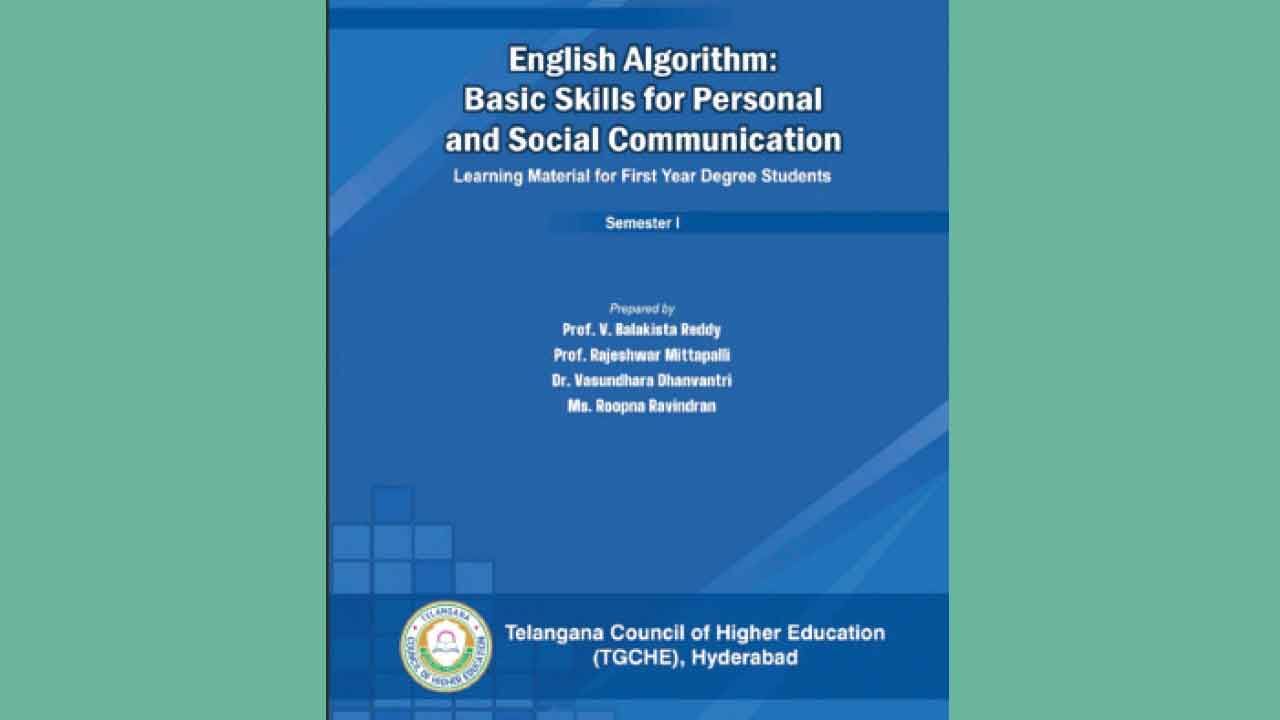 Telangana's English Algorithm: TGCHE launches landmark initiative to empower students with communication skills