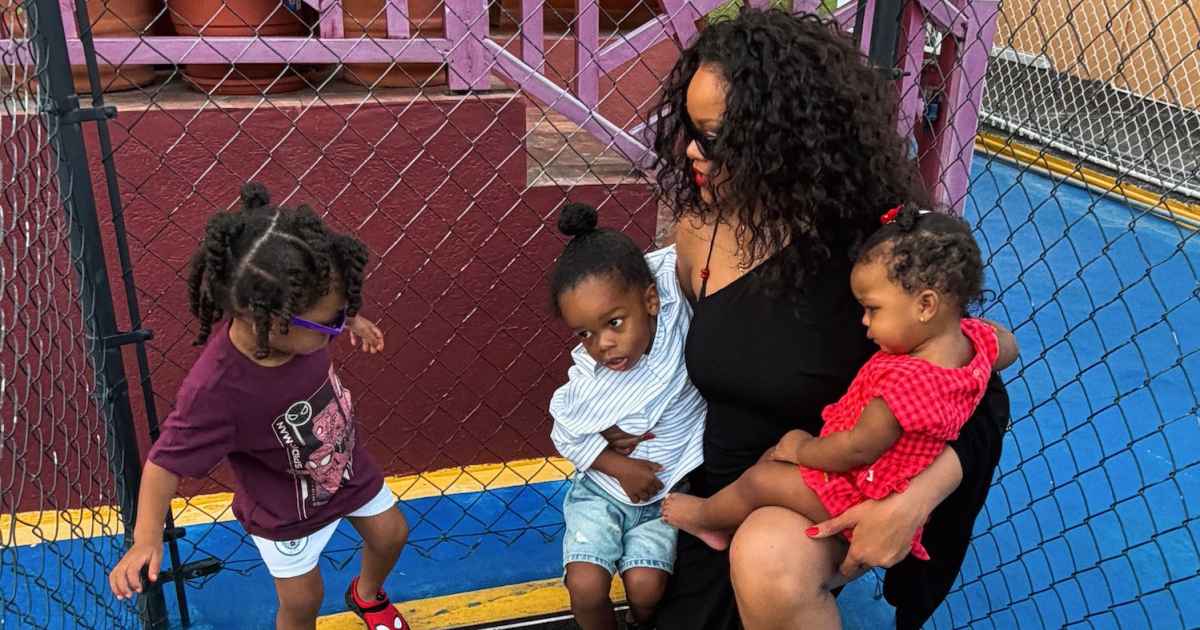 Rihanna Brings Her 3 Kids to Childhood Home in Barbados: 'Trippy'