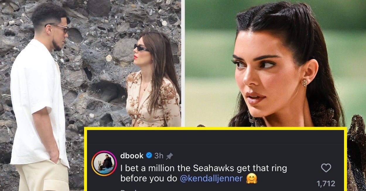 Devin Booker's Comment About Kendall Jenner Not Getting A Ring Is Going Viral — And People Can't Decide If It's Playful Or "Rude ASF"