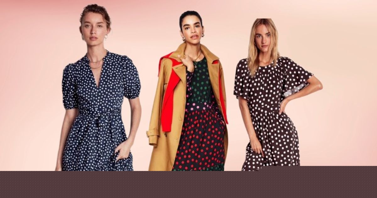 Three polka-dot dresses to snap up in Boden's 40% off sale