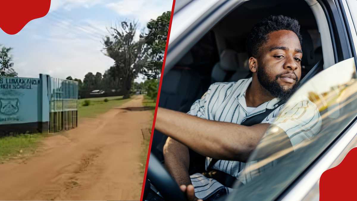 Kenyan man returns to former high school in fancy car to pick his 2019 KCSE certificate