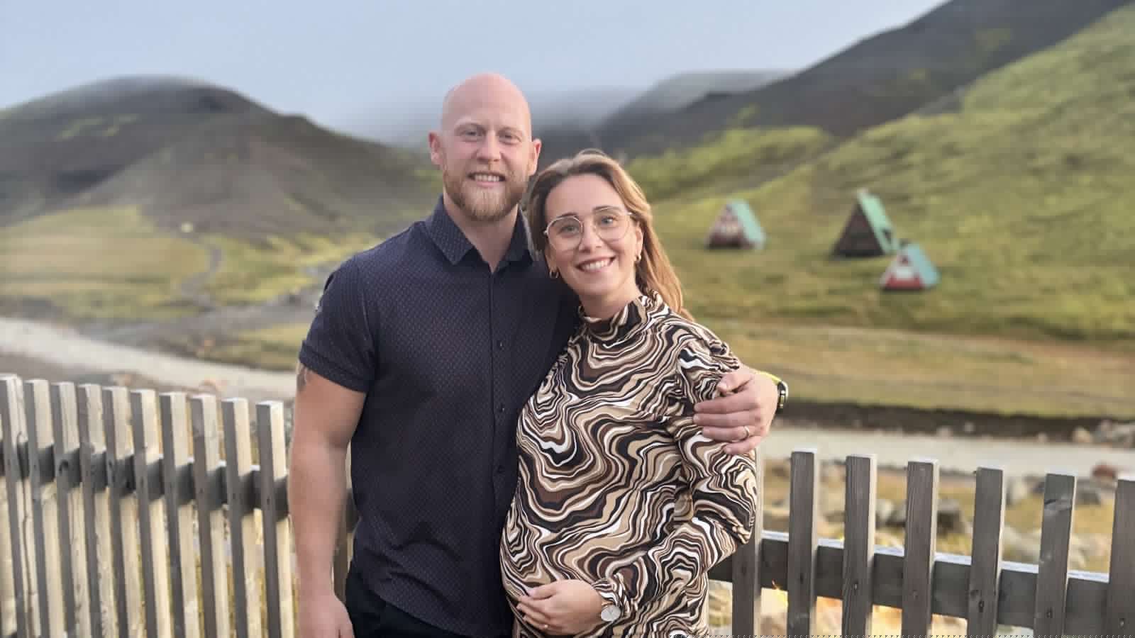 Föst á Spáni næstu mánuði vegna meðgöngukvilla