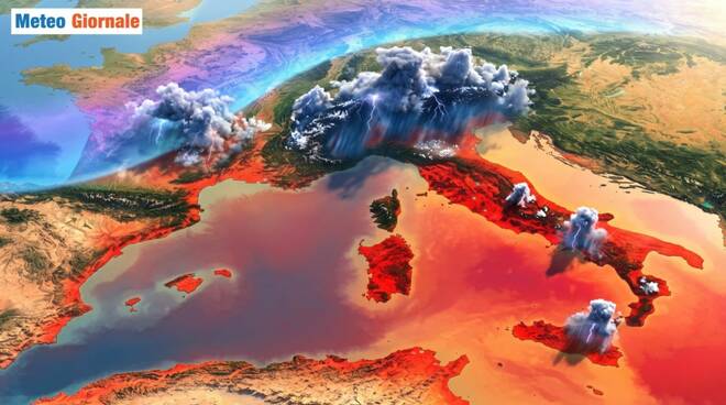 Meteo, verso Ferragosto cresce il rischio di nubifragi e grandinate