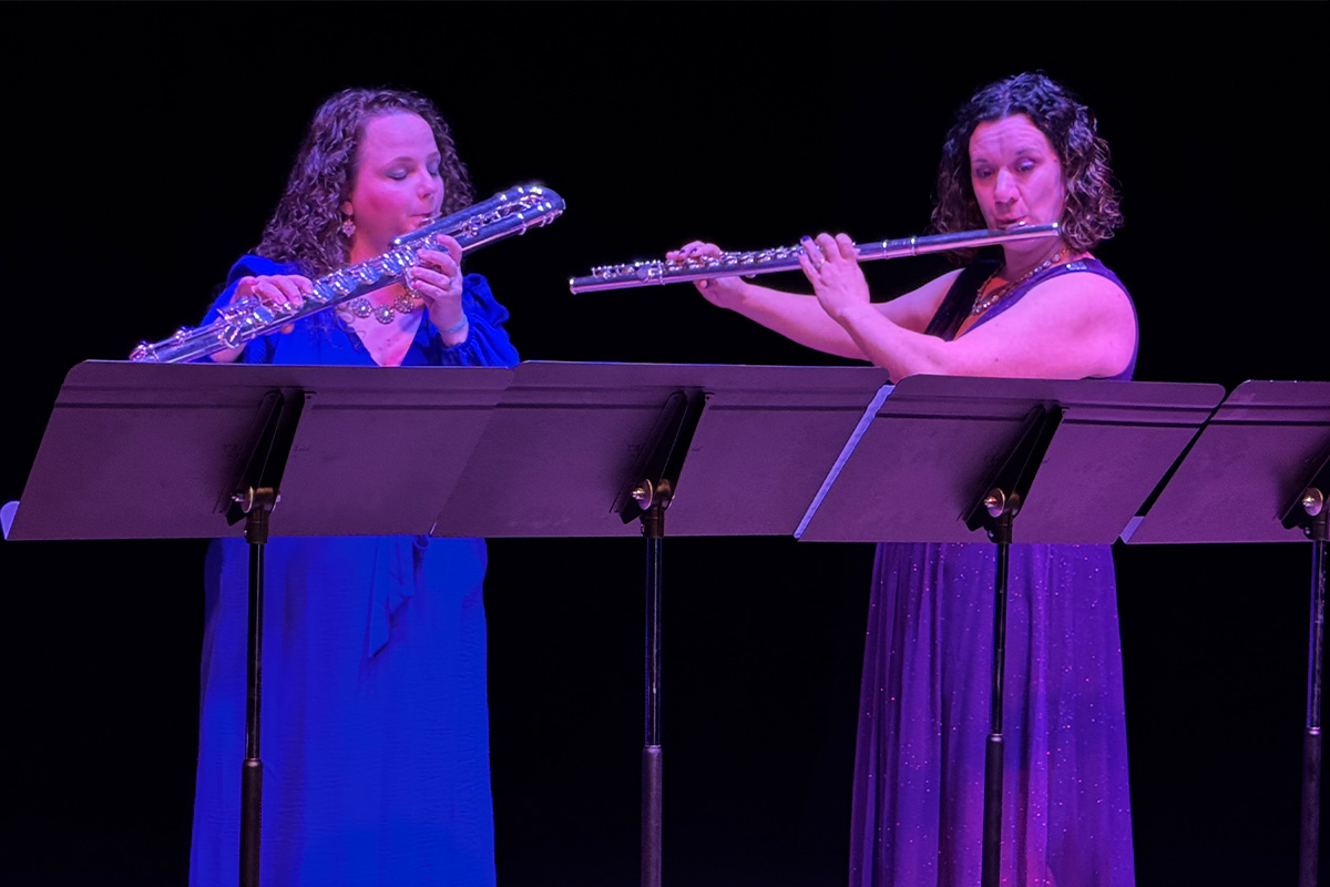 Review: Alto and bass flutes converse at a masterful recital by Rose Bishop and Heather Neuenschwander