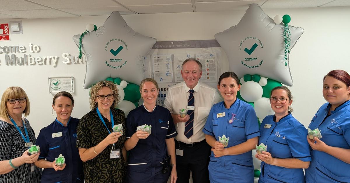 Winchester hospital recognised for dedication to quality cancer care