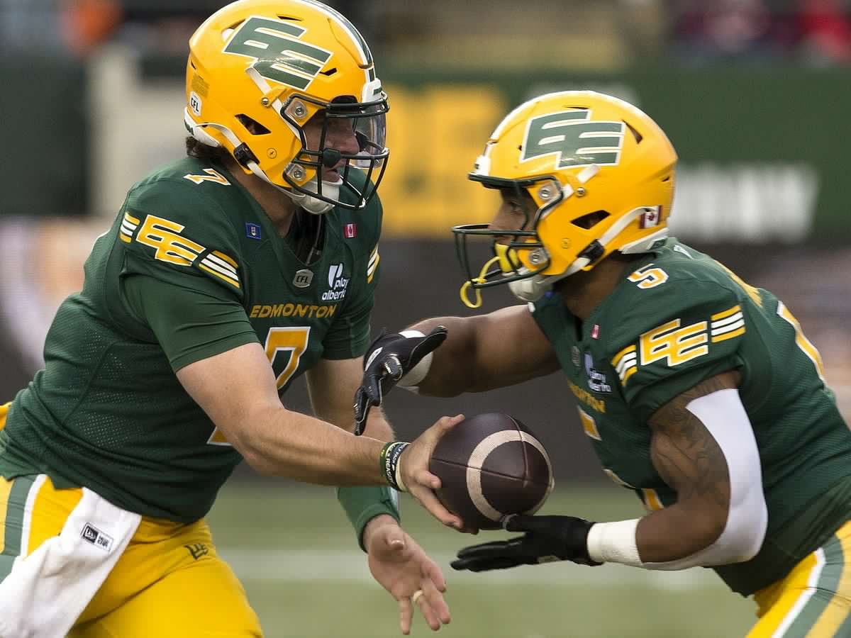 First-place Edmonton Elks looking like the Little 'EEngine' that Could