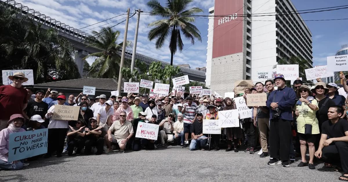 Big names join residents in protesting redevelopment of Wisma Damansara