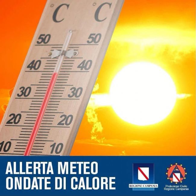 #Cronaca #Ondata di calore in Campania, prorogata l'allerta fino a mercoledì 22 luglio