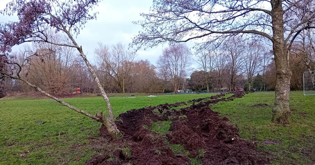 North Staffordshire park left looking like this as council vows to fix it