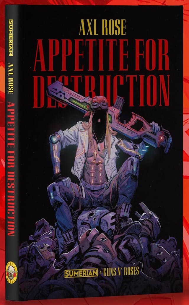 Axl Rose announces ‘Appetite For Destruction’ graphic novel