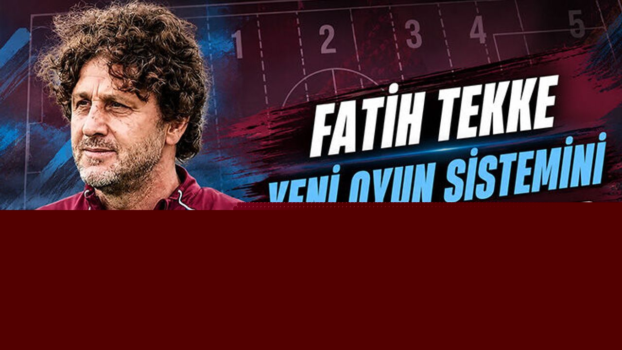 Trabzonspor'da Pozisyonel Oyun Dönemi