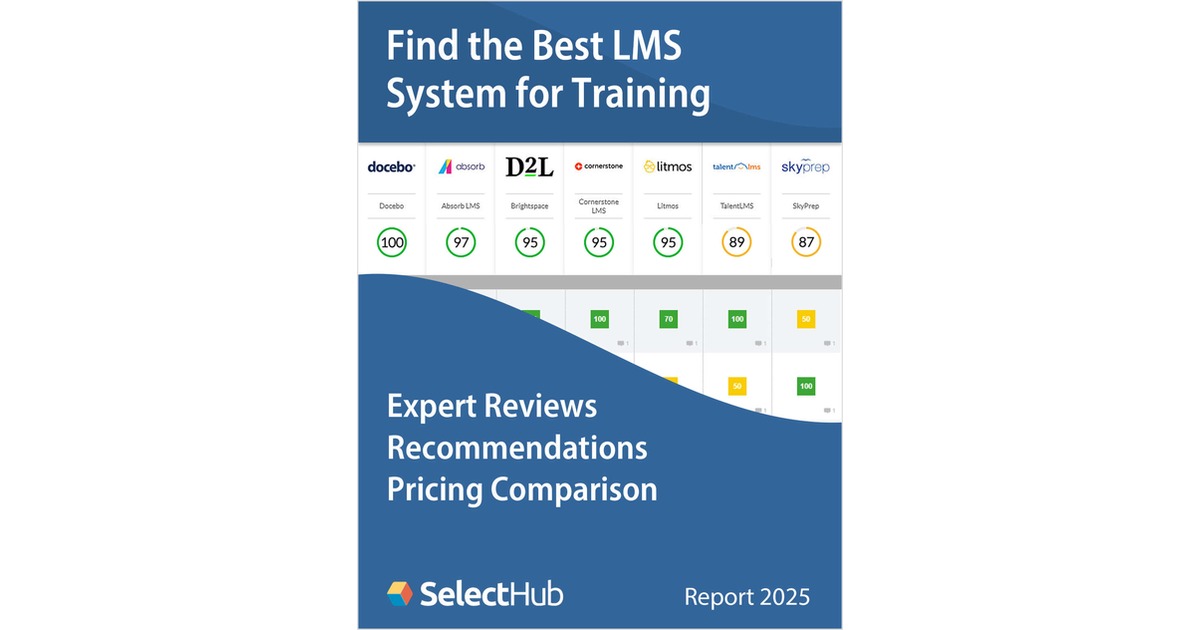 Find the Best Learning Management System (LMS) for Training--Expert Comparisons, Recommendations & Pricing