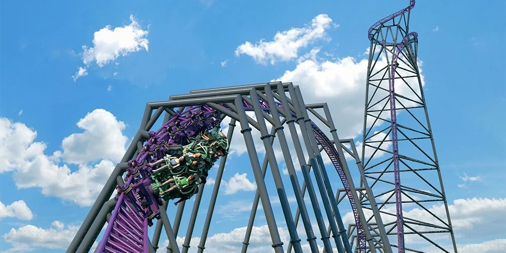 Six Flags Is Building "Bakunawa," a Record-Breaking Spinning Giga Coaster