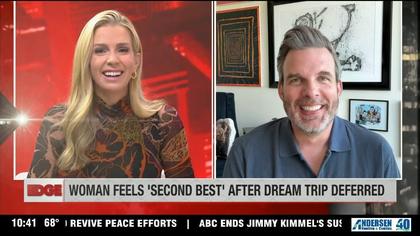The Edge: Woman wonders if she should leave her boyfriend after he decides to take dream trip with his friends instead of her